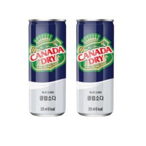 [CJ] (30캔) 카나다드라이 캐나다 드라이 클럽소다 250ml