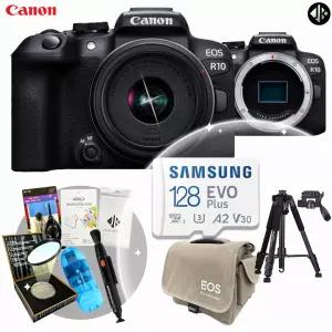 캐논 EOS R50 블랙+ RF-s 18-45mm KIT +악세사리 9종 패키지(128GB + MCUV 필터 + 가방 + 삼각대)