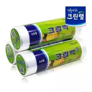 [NS홈쇼핑]크린 크린롤백 위생롤백 17cmX25cm 소형 200매 3개입[35091589]