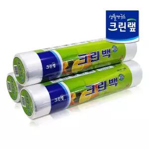 [NS홈쇼핑]크린 크린롤백 위생롤백 30cmX40cm 대형 200매 3개입[35091194]