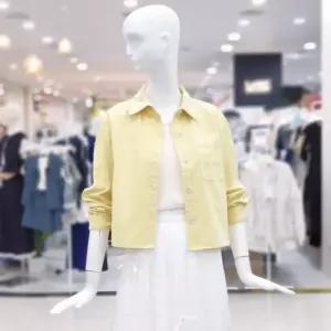 abfz sh06 데일리 산뜻 컬러 데님 자켓  SLBHZ5J03G