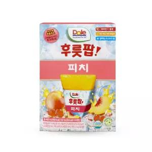 Dole 돌 후룻팝 피치 62ml x 8개입/과일 아이스크림