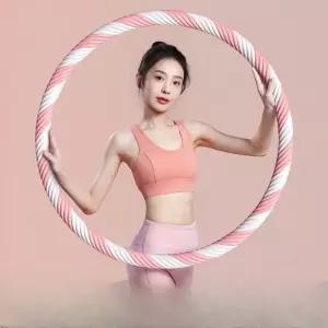 두꺼운 훌라후프 다이어트 중상급용 성인 커버 꽈배기 홈트 빅 소프트