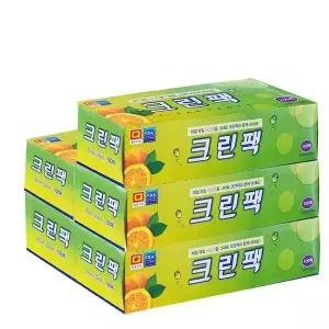 [NS홈쇼핑]남영 크린백 25x35cm 100매 중형 5개입 / 비닐팩 위생백 비닐봉투 위생봉투 일회용팩..