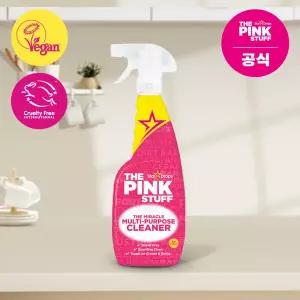 [핑크스터프] 미라클 멀티클리너 스프레이 750ml 주방 욕실 다용도 찌든때 제거 다목적세정제