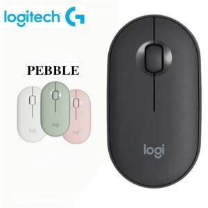 가볍고 M350 무선 태블릿 마우스 BLUETOOTH 배터리 미니 얇은 USB 음소거 없음 PEBBLE 노트북 사무실
