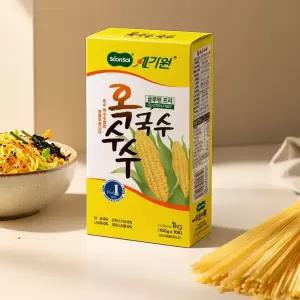순솔가원 100% 옥수수국수 1kg (100g x 10봉)