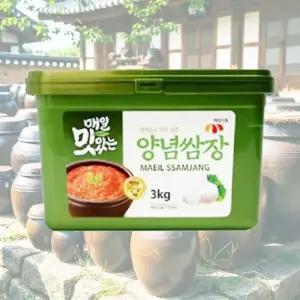 대용량 맛있는 양념쌈장 3kg x 4개