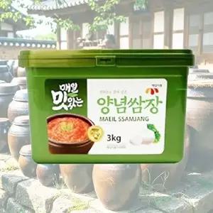 [셀러허브 식품]대용량 맛있는 양념쌈장 3kg x 4개 (43879414)