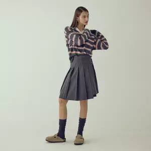 나이스클랍 레이어드 플리츠 스커트 X256PWS952