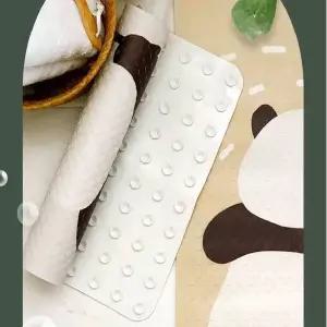 고품질 매트 팬더 샤워 욕실매트 논슬립 욕실발판 발받침대 미끄럼방지 (WFK6IFQ)