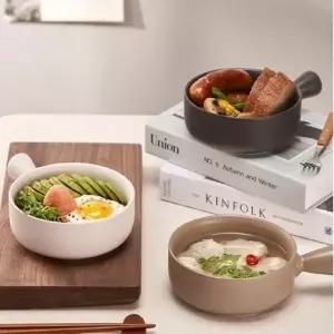 고품질 라면 보울 파스타 시리얼 화채 빙수 도자기 핸디보울 시리얼볼 (WFK6IPP)