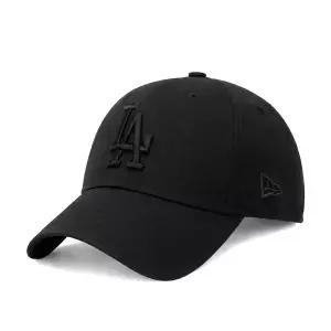 뉴에라 엠엘비 MLB 리그 에센셜 LA다저스 9FORTY  볼캡 야구 골프 모자 블랙 12052000