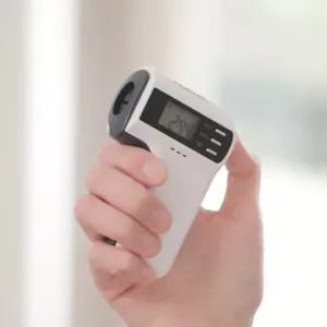 휴비딕 피부 적외선 비접촉 체온계 써모파인더 FS-300 국내생산 신생아 아기 체온측정 