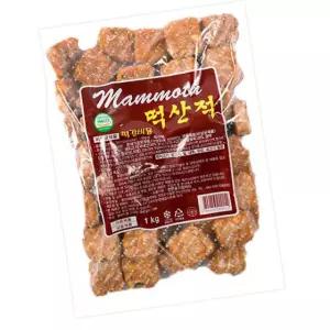 고기 떡갈비 떡산적 볼 1kg 10개 육류가공
