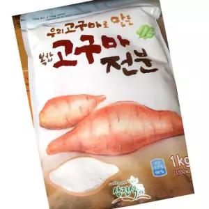 삼진 고구마전분 1K 10개입 전분요리
