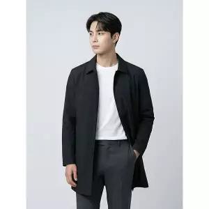 [오스틴리드]기본에리 차콜 라이너 탈착 코트-A1KA2310279B