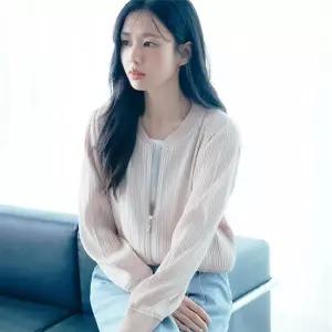 셀렙샵에디션 [최초가89 900]X요이츠 26SS 플리츠 블루종 집업 점퍼