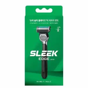 도루코 슬릭 엣지 면도기 1개 + 면도날 2개