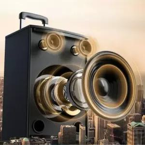 휴대용 앰프 야외 공연 스피커 이동식 확성기 행사용 교회 학교 강의실 체육대회