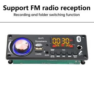 블루투스 DIY MP3 디코더 보드 12V 플레이어 무선 리모컨 D185BT
