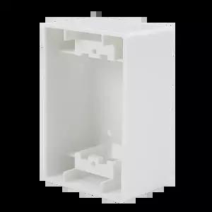 대영테크 PVC 노출BOX 콘센트/승압 박스 54×80×120mm 1구 인테리어 소방 통신 공사 자재