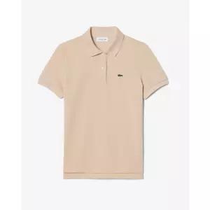 라코스테 26SS 여성 베이직 레귤러핏 폴로 셔츠 PF7839-56G X6F파스텔베이지 1027341