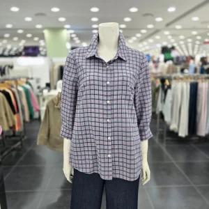 카라넥 셔츠블라우스 V3G2BL28GN 735651