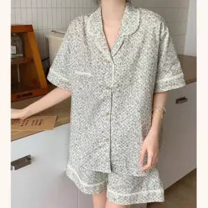 (4498) 여름 잠옷 반팔 귀염뽀짝 가넷가든 상하세트 파자마 여성 잠옷 데일리 여름 홈웨어