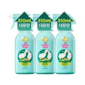 (가성비대용량)온더바디 코튼풋 발을씻자 풋샴푸 510ml 레몬 3개