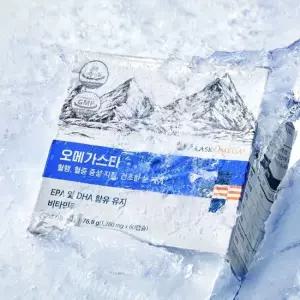 오메가스타 알래스카 오메가3 2개월분 알티지 비린내없는 장용성캡슐