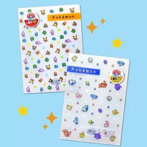 포켓몬 L홀더 10개 1세트 랜덤발송/내용물/확인/용이/시험지/출력물/자료/각종/문서/서류/영수증/문제지