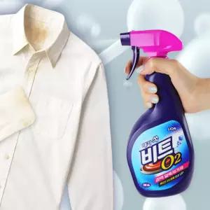 비트 O2 강력얼룩제거제 500ML 흰색옷과일얼룩제거제
