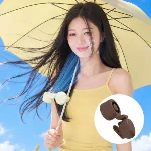아이스크림 선풍기 스쿱팬 자석 집계형 핸디팬 계란보다 작은 초미니 선풍기 각도 방향 조절되는 핸디팬