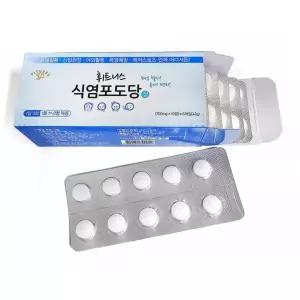 여름 탈수 염분 포도당 염화나트륨 보충제 60정 30대남성 탈수증상