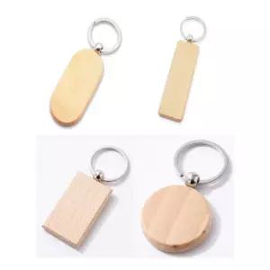 나무 우드열쇠고리 만들기 부자재 재료 DIY 각인 조각