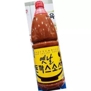 미담채 옛날 돈까스 소스 1.8L 8개 업소용 튀김 양념