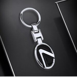Lexus RX330 IS250 Ct200h ES300h RX350 IS300h NX300h RX400h RX450h UX250h 용 3D 금속 자동차 키 체인 열쇠 고리 장 액세서리