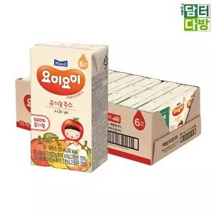 생활 요미요미 요미요미사과배 유기농주스 사과배 125ml 24팩 매일유업 요미요미유기농주스 수앤서B2