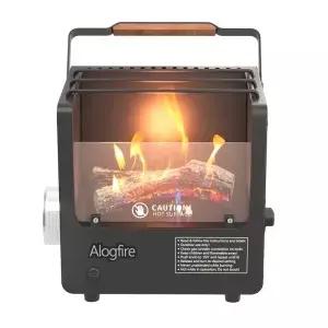 ALOGFIRE 3in 휴대용 미니 히터/스토브/화로 야외 캠핑 테라스 베란다 닉 낚시 데이트 솔로캠핑 난방 취사