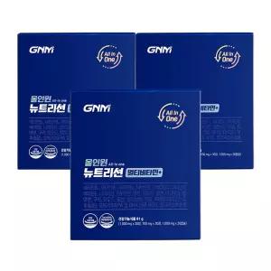 GNM자연의품격 올인원 뉴트리션 멀티비타민+ 2700mg x 30개입 3개 / WJ