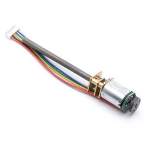 나사산 샤프트 인코더 DC 기어 모터 소형 전기 기계 DIY 모델 3V 6V 12V 15 ~ 1000rpm 속도 N20 M4 55mm