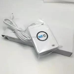 ACS 오리지널 ACR122UA9 NFC 리더 라이터 프로그래밍 가능 S50 1K 4 바이트 7 rfid 카드 소프트웨어 포함