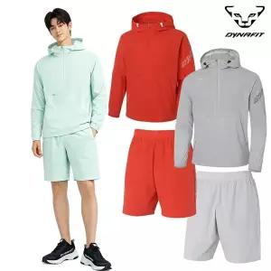 다이나핏 시원하고 가벼운 남성 NEO PISTE 아노락자켓4.5부반바지셋트 YUM23152YMM23364GNST 270089