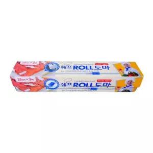 쉐프 ROLL도마25cmx3M 롤도마 위생도마 일회용도마 잘라쓰는도마