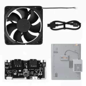 뱀부 랩 P2S용 오리지널 대나무 P2S 외장 배기 팬 키트 AMS 포함 지능형 자동 환기 3D 프린터 액세서리