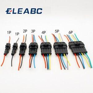 전선연결커넥터 자동 와이어 커넥터 1 2 3 2P 5P 전기 6 4 4P 암수 웨이 콘센트 방수 5 케이블 3P 1P