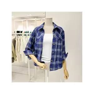 [데스틸(Destijl)] D2623JK1575 체크린넨카라자켓_P427394764