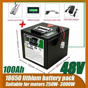 전기차 리튬 배터리 48V 20Ah-100Ah 초대용량 오토바이 삼륜차