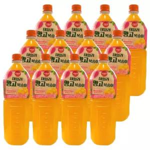 해태 과일촌 데일리 망고복숭아 1.5L 12개